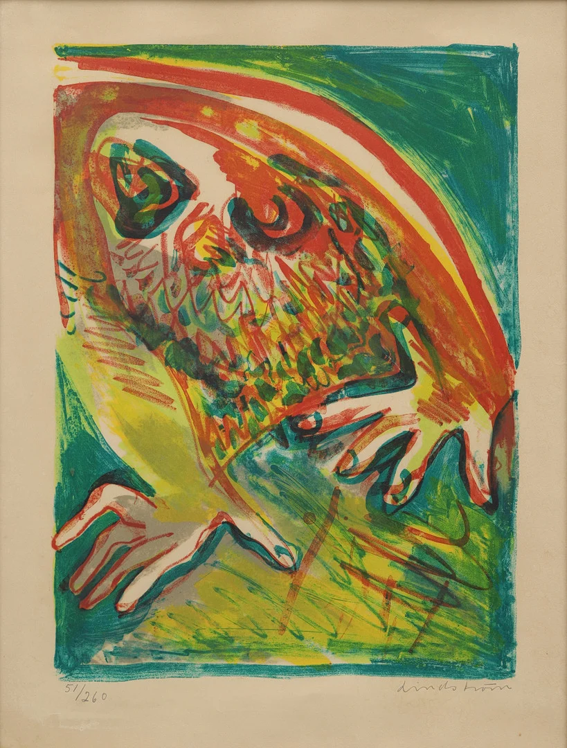 BENGT LINDSTRÖM. Färglitografi, numrerad 51/260 samt signerad. — Engravings & Prints — Crafoord Auktioner Malmö