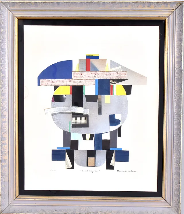 INGVAR OLSON. Collage.