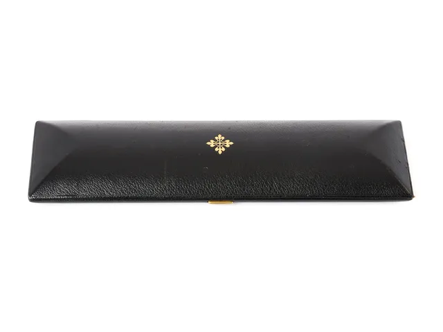BOX, till Patek Philippe herrur, 260 x 75 x 25 mm, 1960-tal.