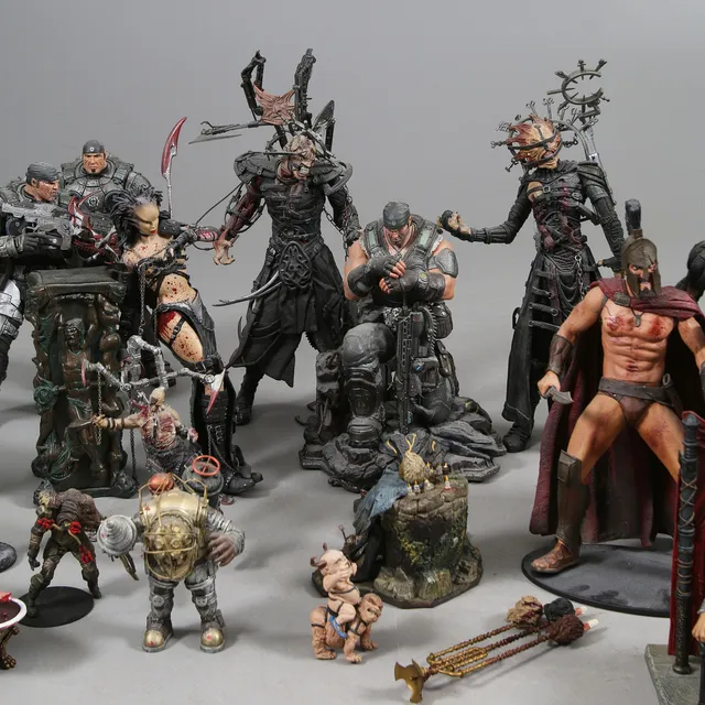 ACTION- och SKRÄCKFIGURER, 19/2000-tal.