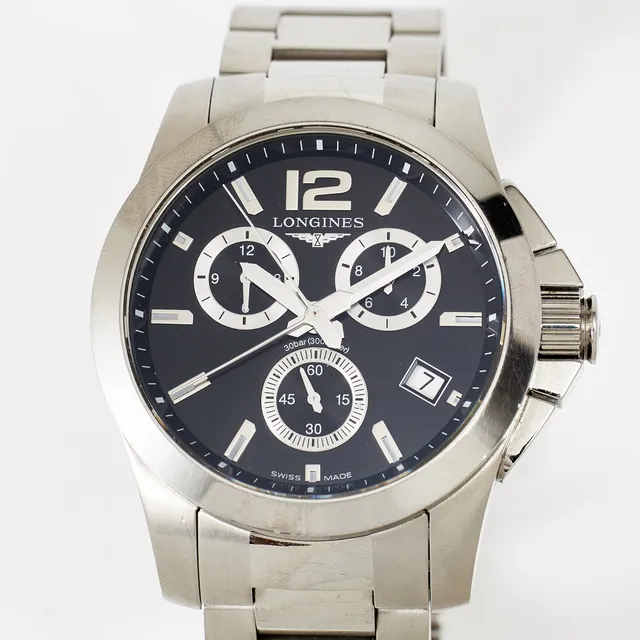 LONGINES, armbandsur, Conquest, stål.