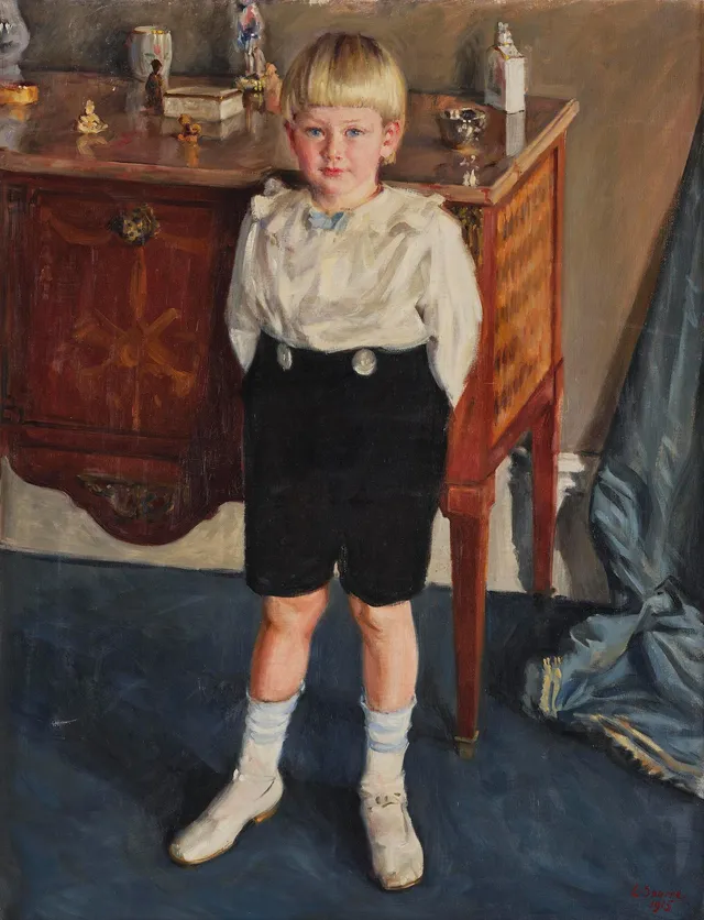 Louis Sparre, Den unga sonen.