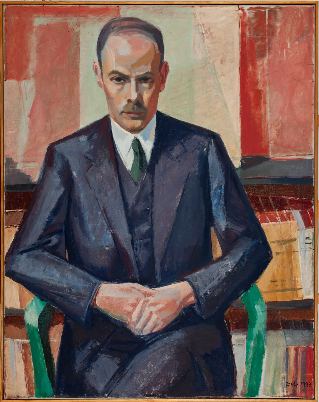 Dal, Harald — Professor Knut Liestøl, 1933 — Kunst/Maleri — Blomqvist