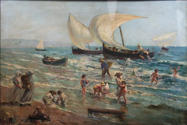 JOSÉ NAVARRO. Seaside view.