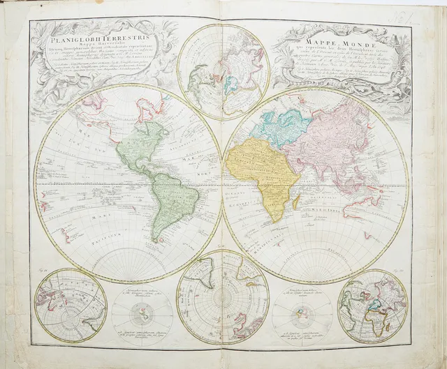 ATLAS HOMANN HEIRS, Maior Atlas scholasticus, 36 maps, 1793.