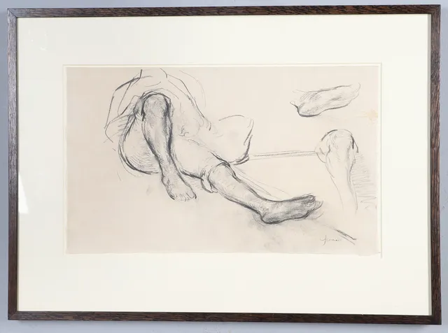 MARTIN YEOMAN (B. 1953). FIGURE STUDY.