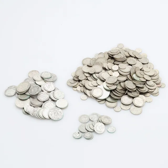 MYNT, Silver, Sverige, vikt 1935 gram.