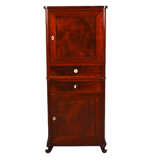 SKÅP, mahogny, 1800-tal.