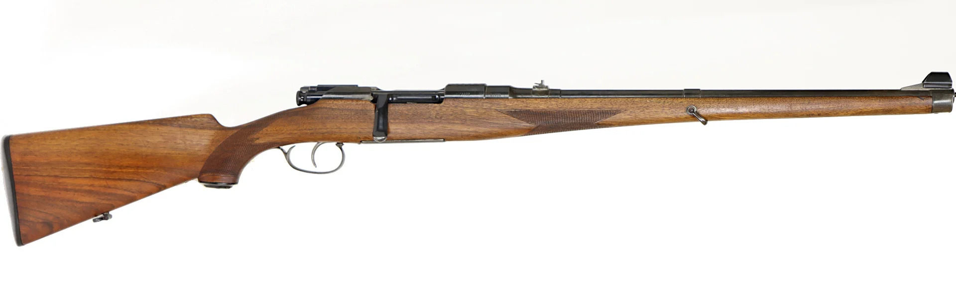 KULGEVÄR, Repeter, fabrikat Mannlicher, modell 1950, kaliber .30-06, tillv.nr 15935, se-nr SE0527344. — Rifles — Walter Borg