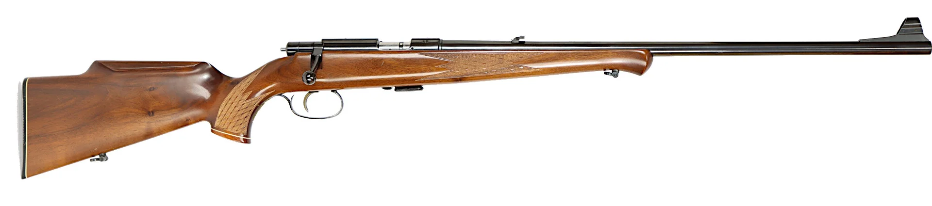 KULGEVÄR, fabrikat Anschütz, modell 1422, kaliber .22lr, tillv.nr 1283182, se-nr SE0147555. — Rifles — Walter Borg