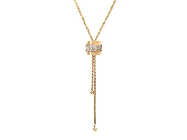 PIAGET, collier, Possession Necklace, 18K guld, 62 briljantslipade diamanter ca 1,24 ctv, ca River-TW/IF-VVS, serienr D03236, justerbar längd, vikt 16,3 g, originaletui.
