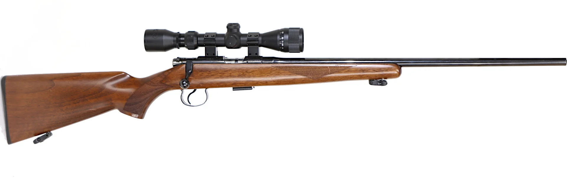 KULGEVÄR, Repeter, fabrikat CZ/Brno, modell 452-2E ZKM American, kaliber .22LR, tillv.nr A173995, se-nr SE2202471. — Rifles — Walter Borg