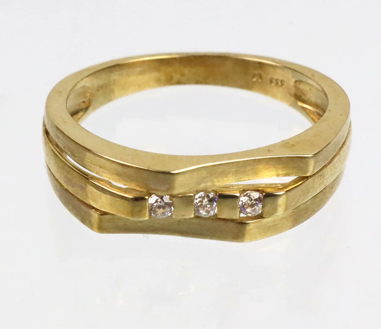 ZIRKONIA RING, Gold 333. — Rings — Auktionshaus Bossard