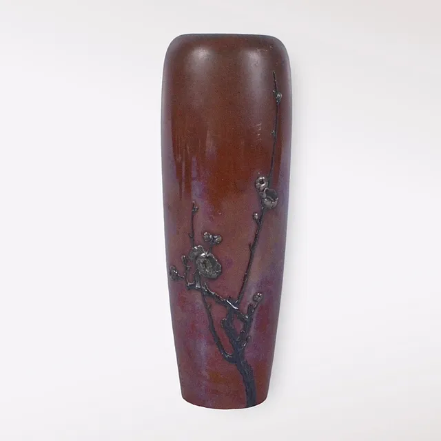 VAS, bronserad metall, Japan, 1900-tal.