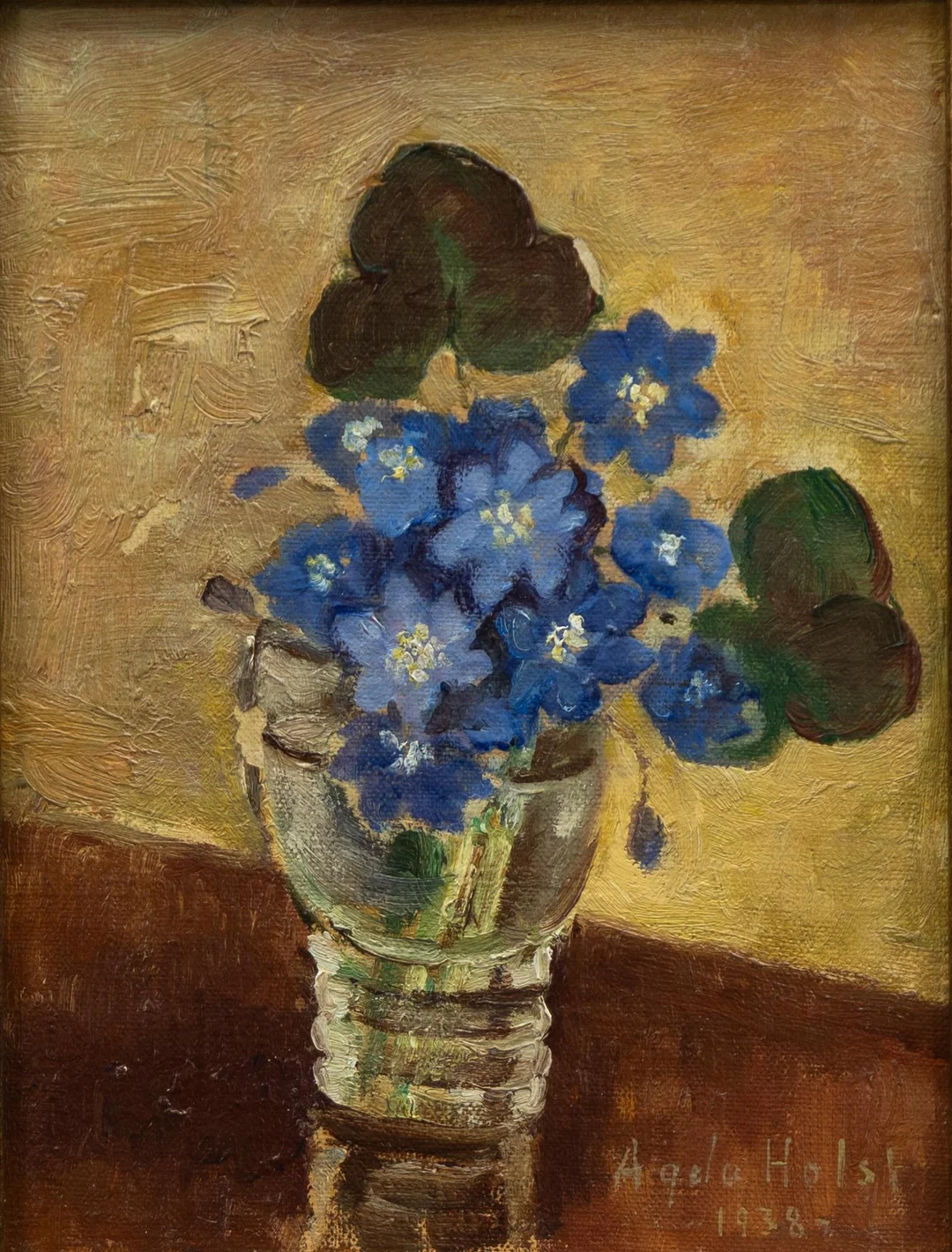 Agda Holst, Blomsterstilleben. — Konst/Modern svensk konst — Bukowskis