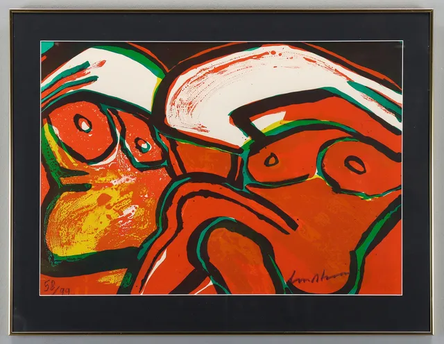BENGT LINDSTRÖM. Figurkomposition.