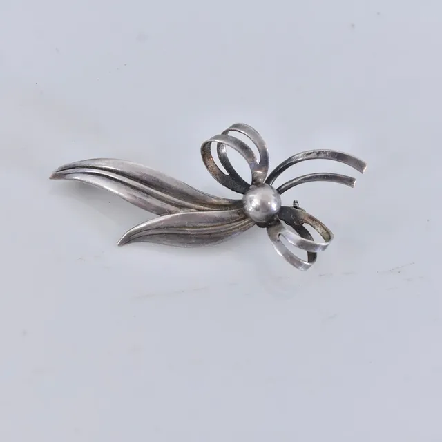 BROSCH, silver, Herman Siersbol, Danmark.