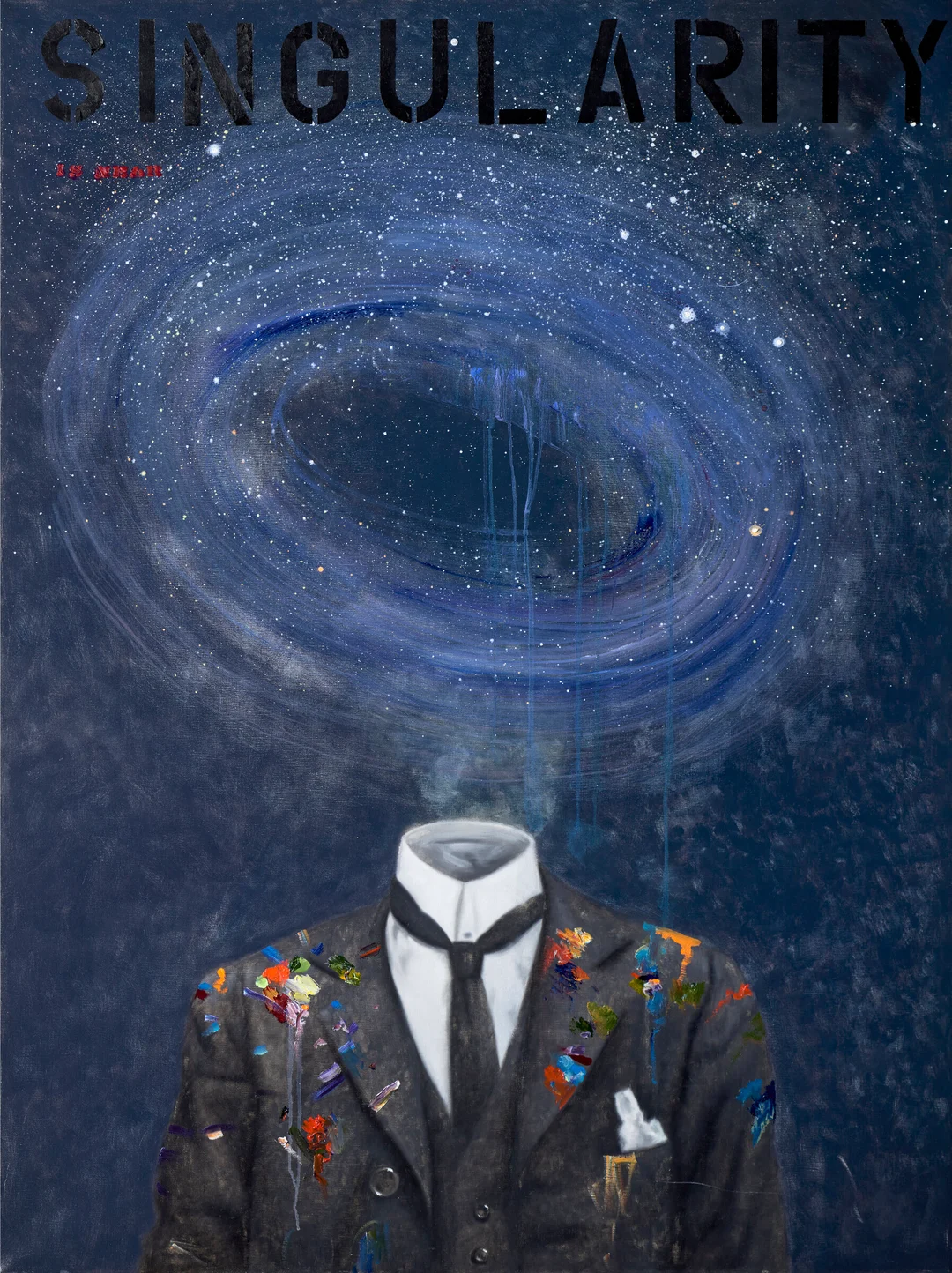 Bjertnæs, Sverre — "Singularity Poster no. 2" 2010/2011 — Kunst/Maleri — Blomqvist