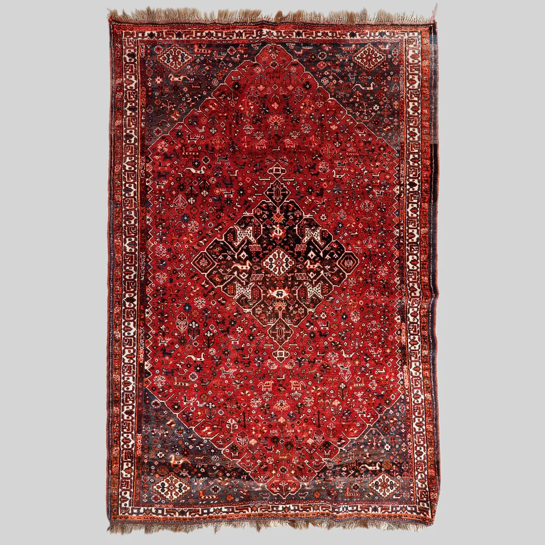 MATTA, orientalisk, 260 x 174 cm. — Oriental Carpets & Textiles — Göteborgs Auktionsverk