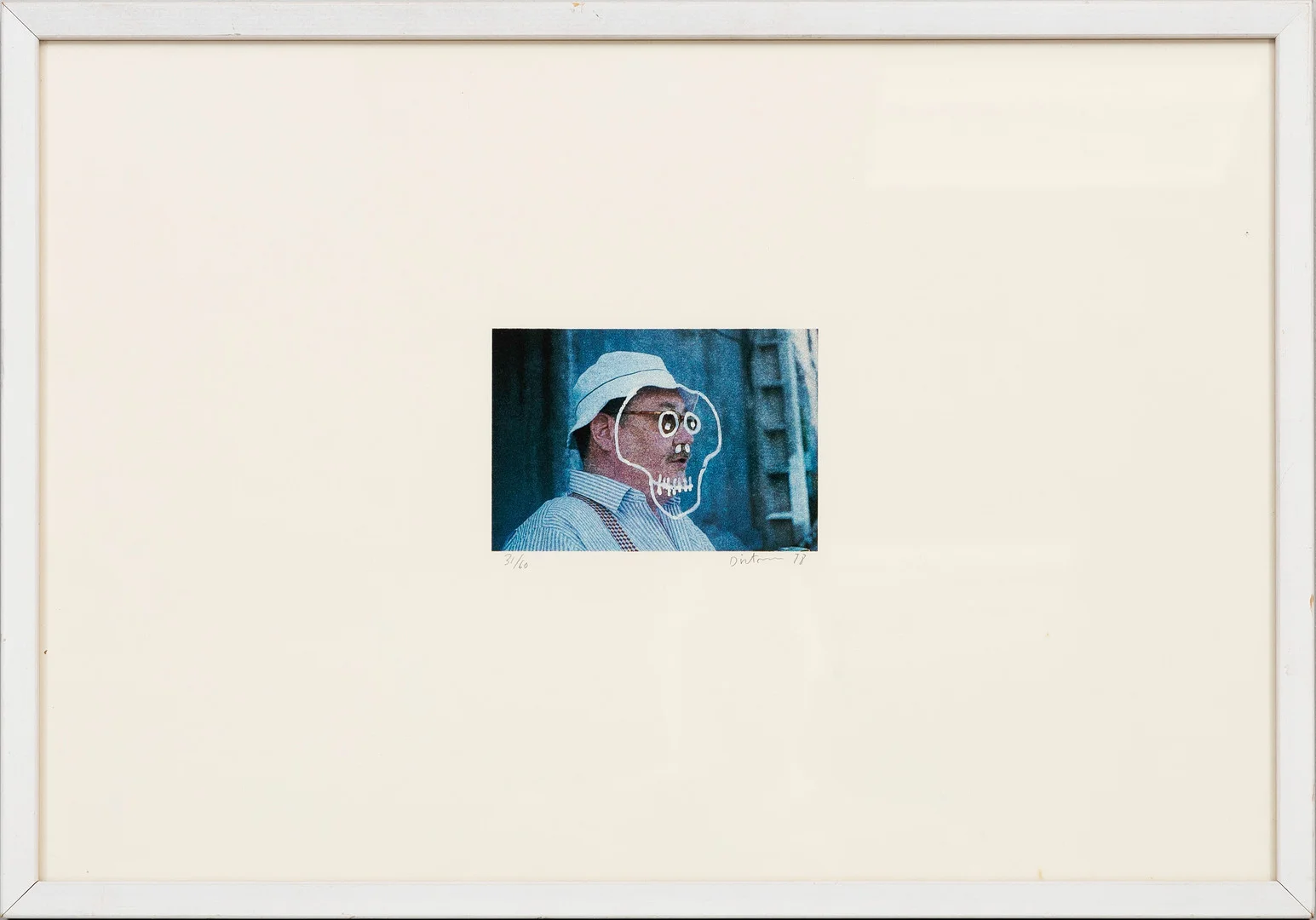 ERIK DIETMAN (1937-2002). "Le frère", serigrafi på papper, signerad, numrerad 31/60, daterad 98. — Engravings & Prints — Auktionshuset Kolonn