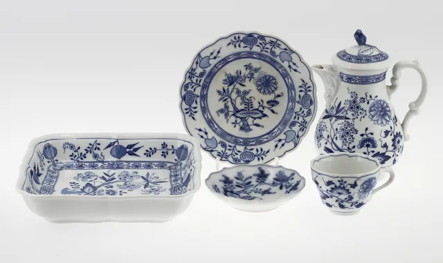 SERVISDELAR, 11 st, "Bavaria" Hutschenreuther.