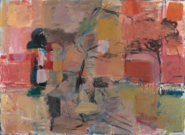 Knoff, Johan Ulrik — "Rød by (Paris)" 1983/1990