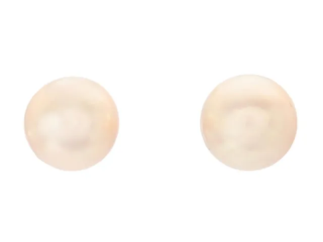 PÄRLÖRHÄNGEN, 18K guld, odlade pärlor ca 7 mm, vikt 1,7 g, stift.