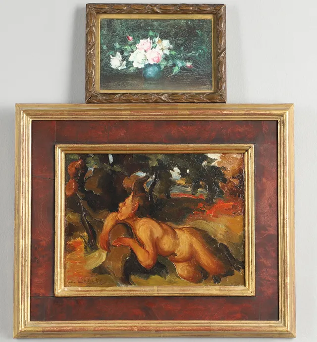 JOSEF LINDSKOG (1885-1967). A FAUN.
