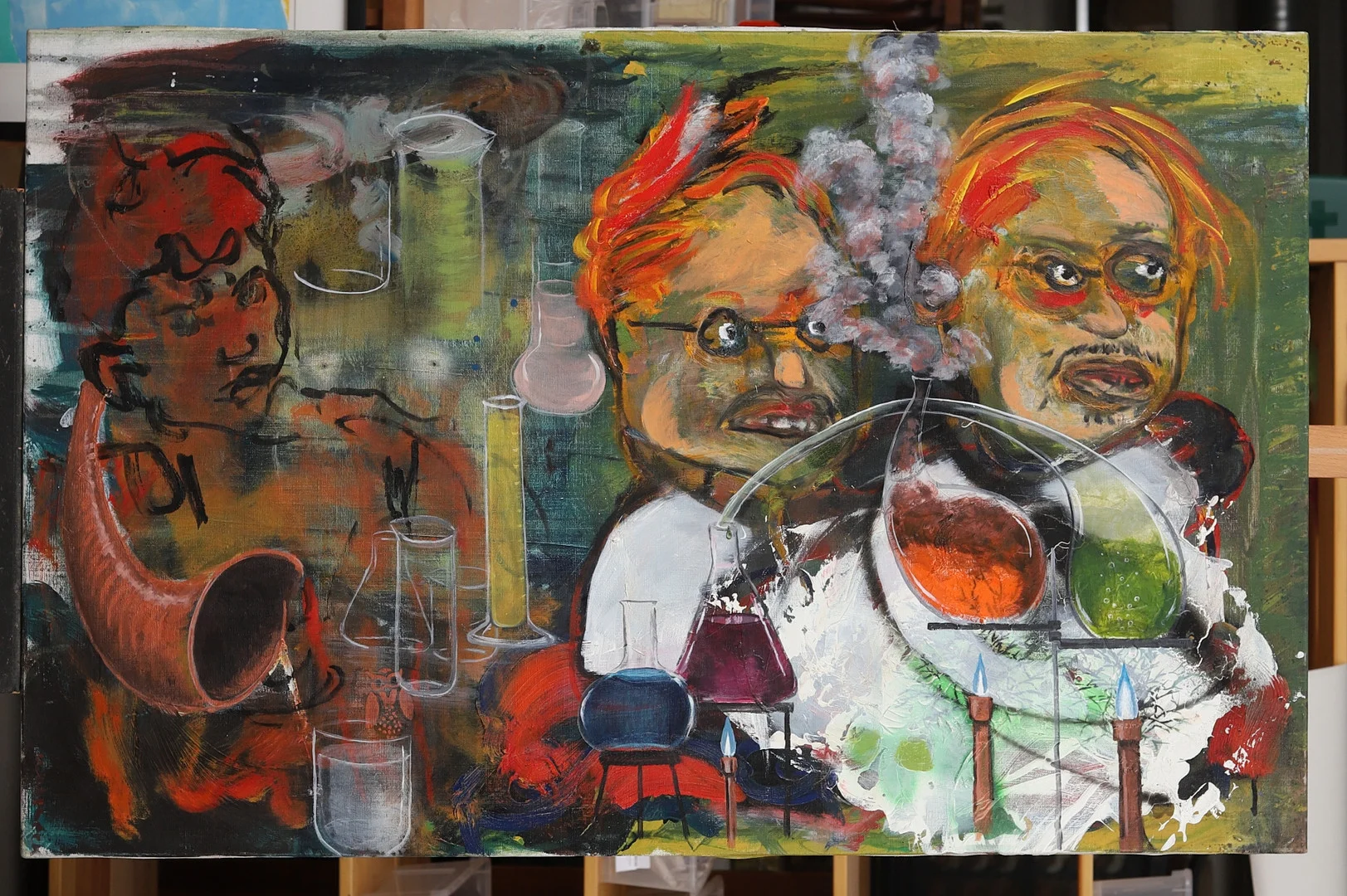 PETER WAHLBECK (FÖDD 1963). Betitlad, olja på duk, signerad och daterad 2013. — Paintings — Garpenhus Auktioner