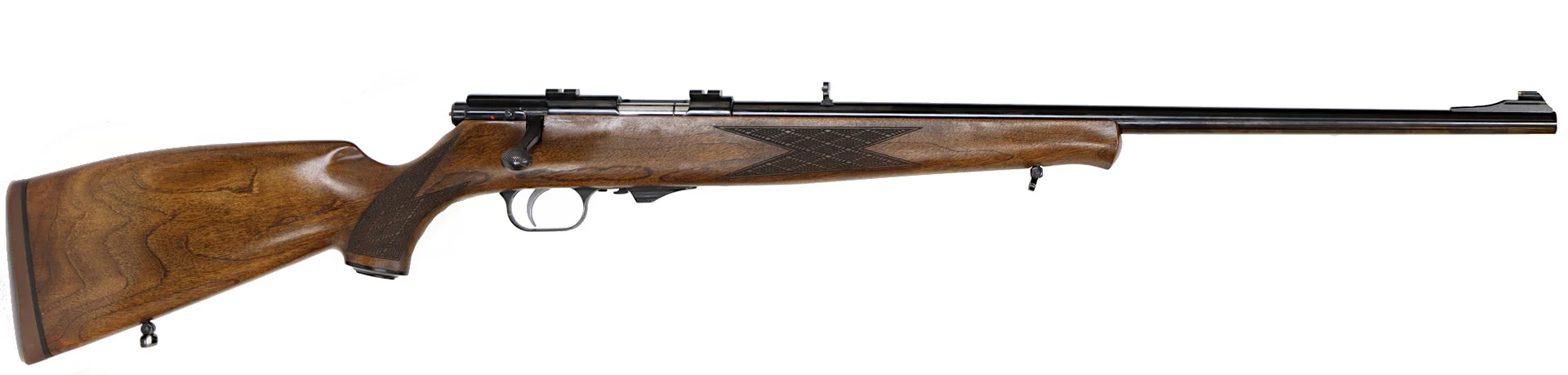 203. KULGEVÄR, Repeter, fabrikat Weihrauch, modell HW 60 J, kaliber .17 HMR, tillv.nr 48412, se-nr SE2602498. — Rifles — Walter Borg