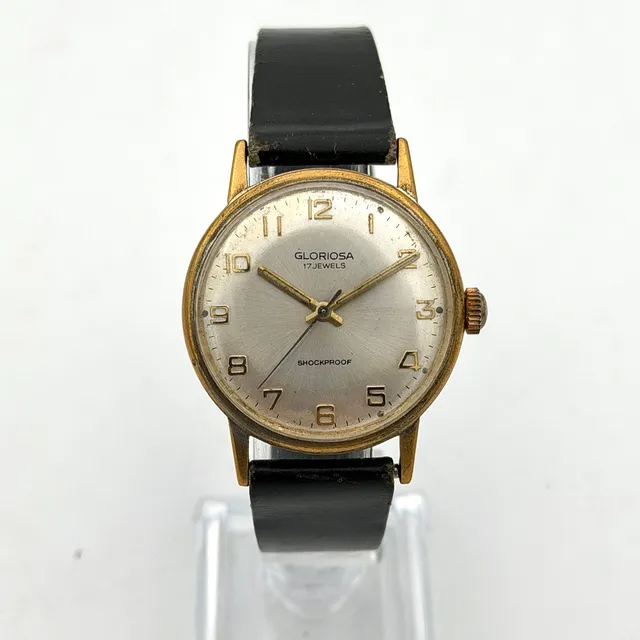 GLORIOSA, armbandsur, 1960-tal, manuell, gulddoublé.