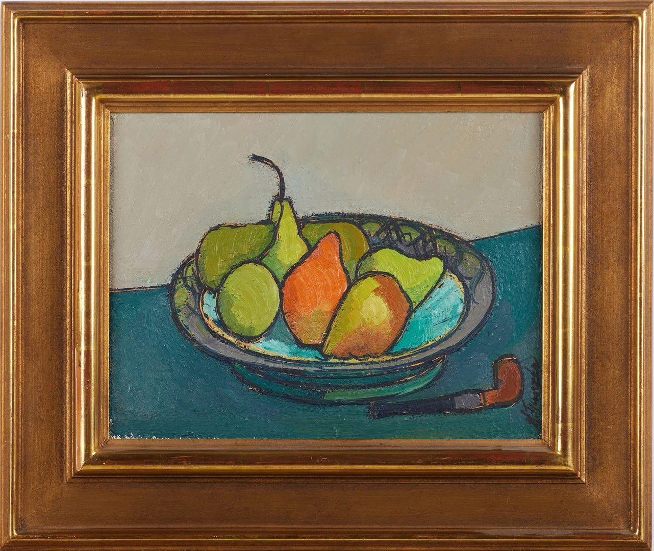 HELGE FRANZÉN (1913-2008). Stilleben, signerad H. Franzen, olja på duk. — Paintings — Stockholms Auktionsverk Magasin 5