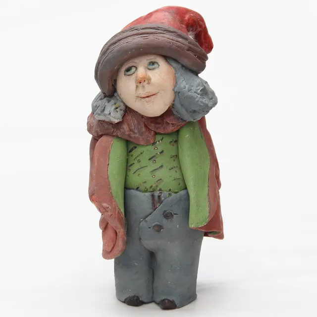 SONIA THURBORG. FIGUR, keramik, signerad.