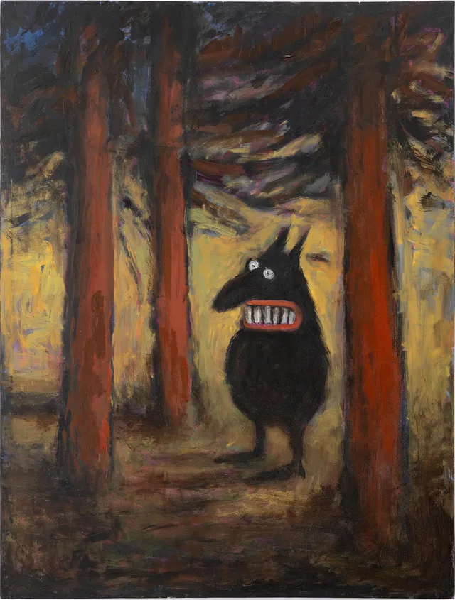 Ulf Lundkvist, "Razor i skogen".