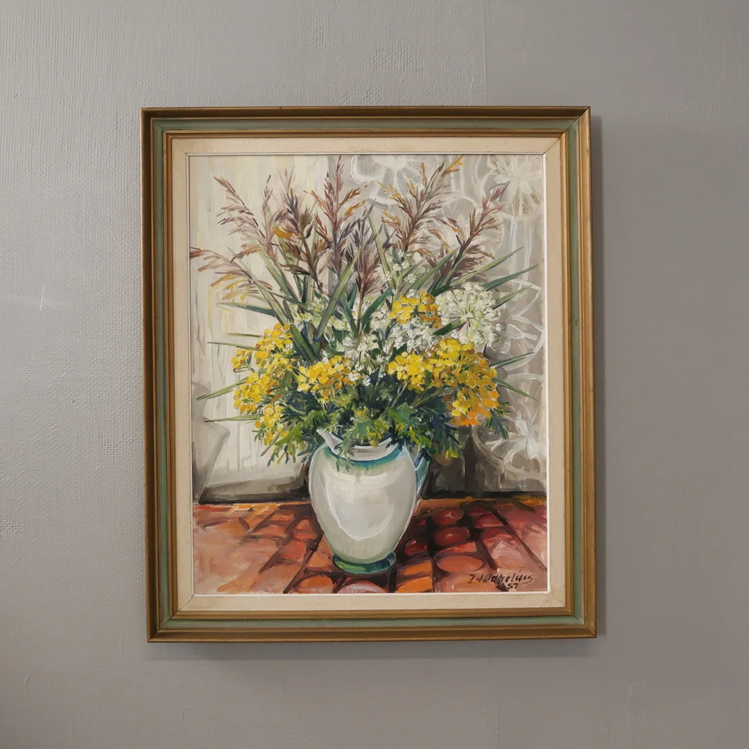 INGA-LILL ODHELIUS. OLJA PÅ DUK signerad. — Paintings — Höörs Auktionshall