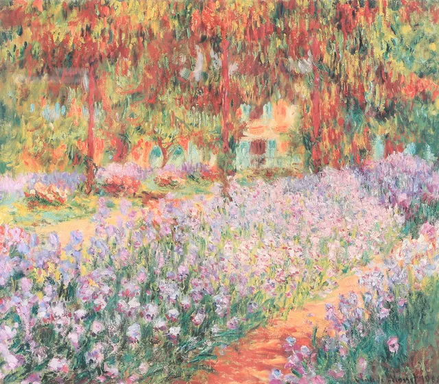CLAUDE MONET. Utställningsaffisch, Louisiana.