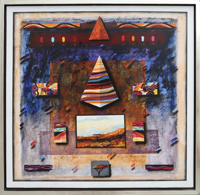 JÖRGEN WARING. "MYTHOLOGICAL PAINTING".