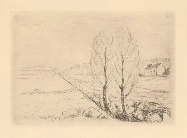 Munch, Edvard — "Norsk landskap" 1912-1920