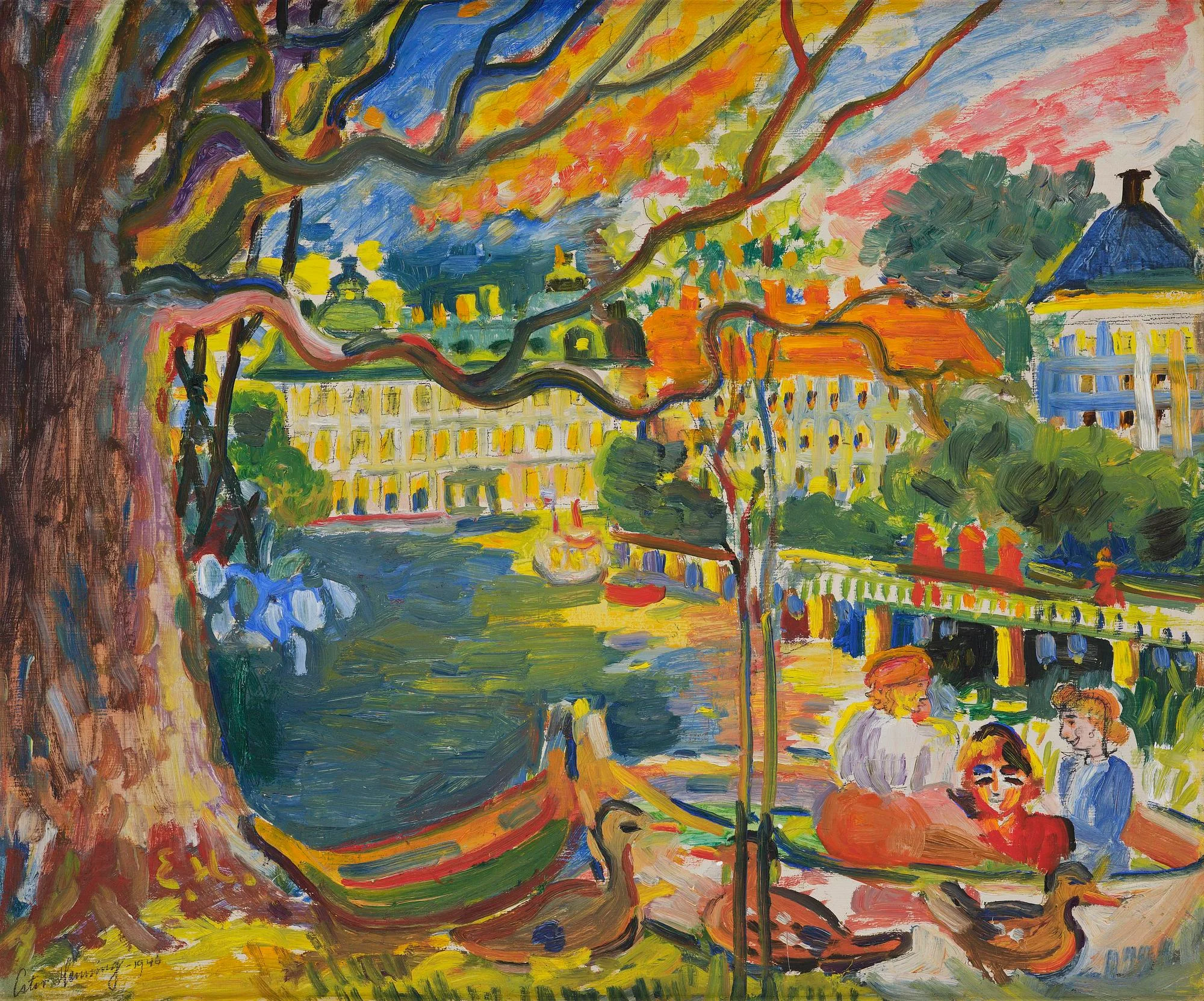 Ester Henning, "Drottningholm". — Bukowskis