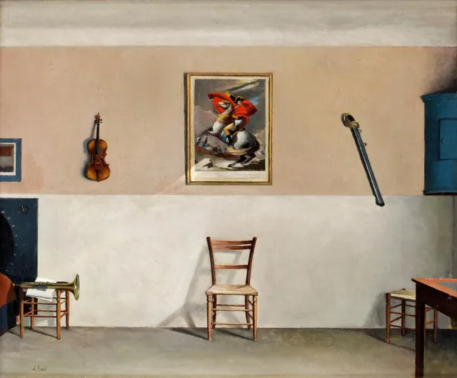 Axel Fridell, "Interiör med Napoleon".