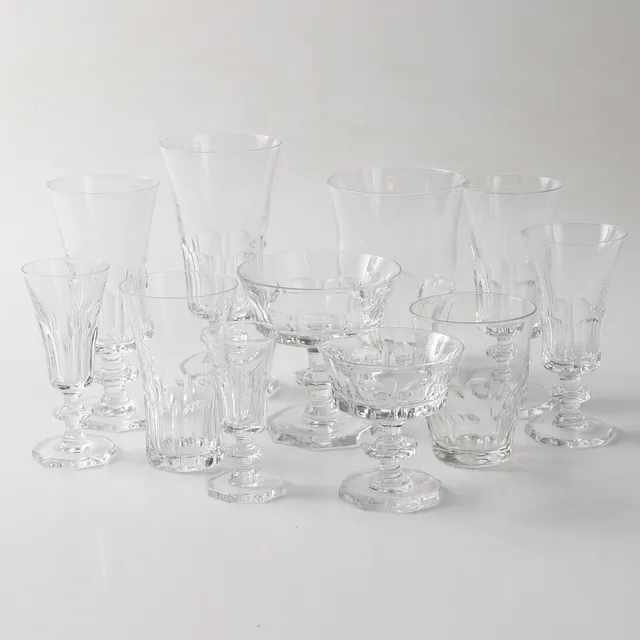 ELIS BERGH. Glasservis, 185 delar, "Hamra", glas, Kosta.