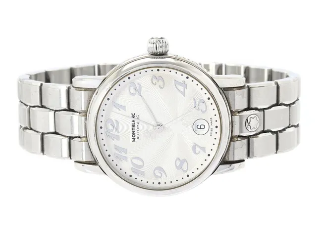 MONTBLANC, Star, Cal 4810 401 (ETA 2892A2), Serie nr. BG 066080, Boett nr. 7042, herrur, 36 mm, stål, quartz, safirglas, datum, originallänk, viklås, ca 2010.