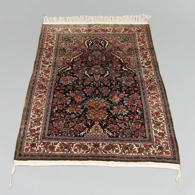 ORIENTALISK MATTA, Silke-Ghom, Persien, 165 X 103 cm.