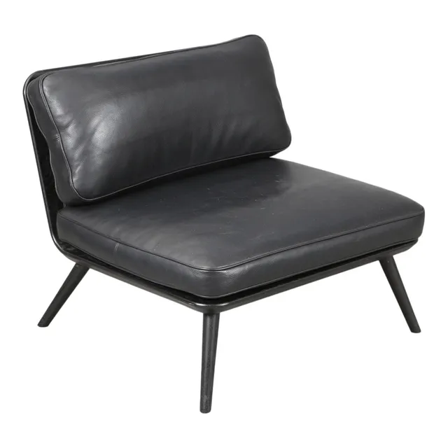 SPACE COPENHAGEN. Fredericia Furniture. "Spine" loungestol, model 1710.