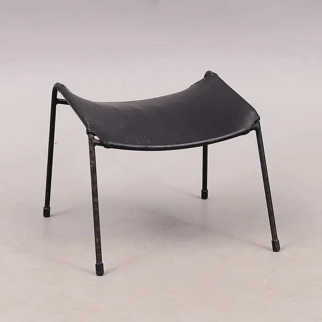 ALF SVENSSON. Fotpall, "Studio", Ljungs Industrier, Malmö, Bra Bohag, 1960-tal.
