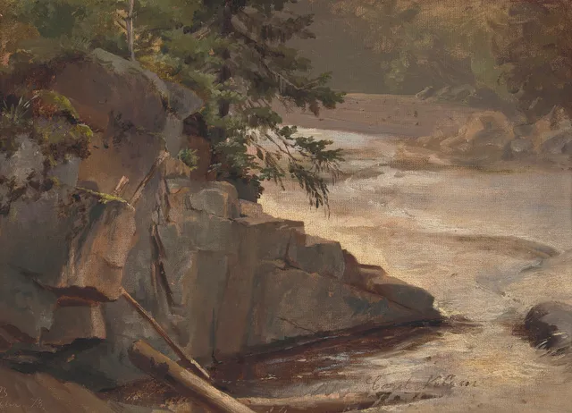Nielsen, Carl — "Hakloa" Nordmarka 1873