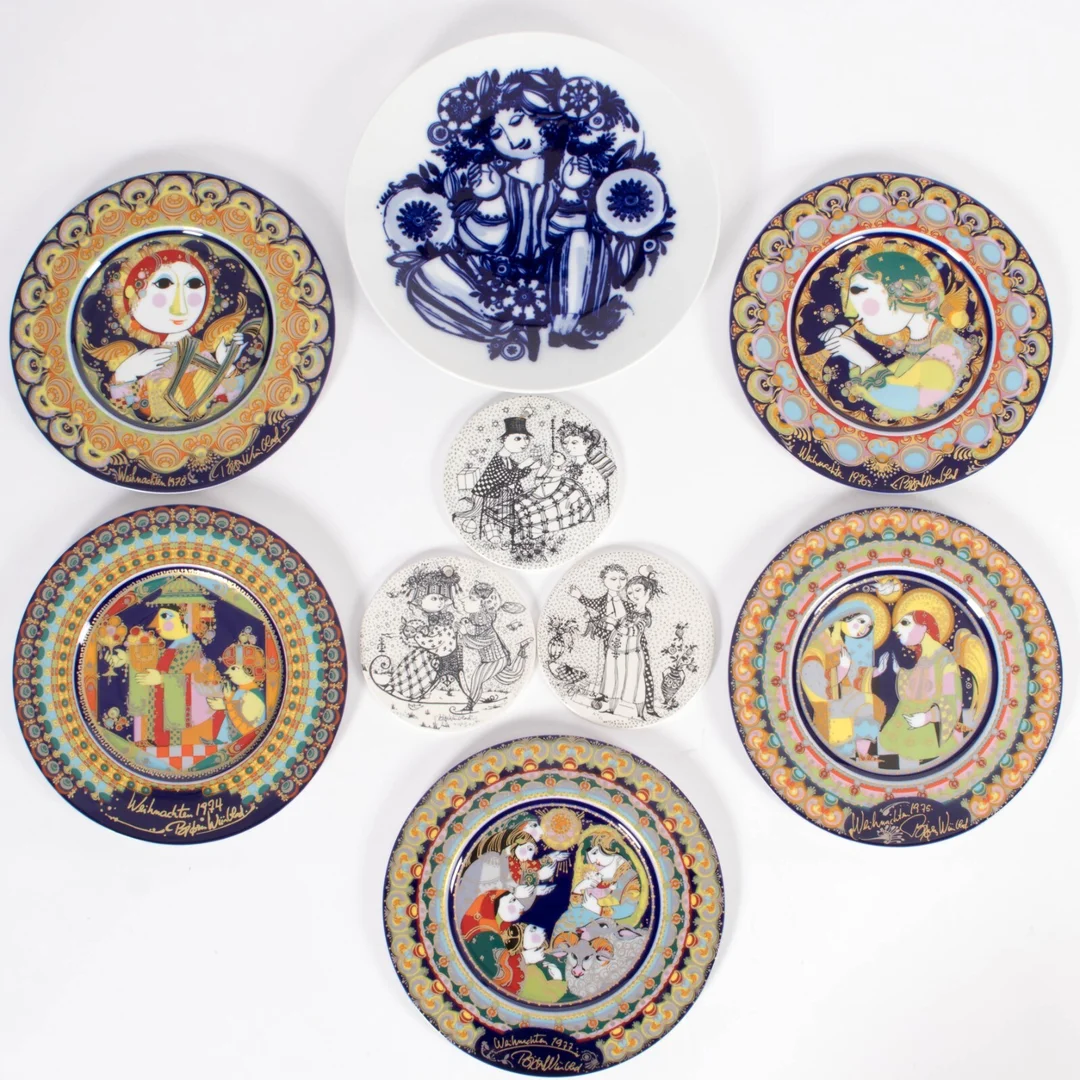 Collection Wiinblad (9) — Glass, porcelain and ceramics/Other glass, porcelain and ceramics — Lauritz