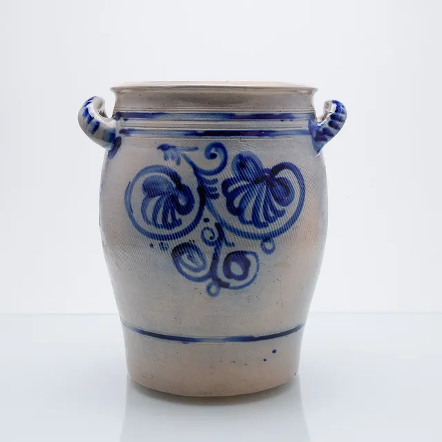 KRUKA, " Kuelse pot", 12 liter, saltglaserat stengods, Tyskland, 1900-tal.