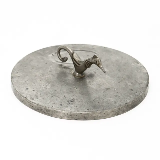HANDSPEGEL, ART DECO, 1930-TAL, TENN.