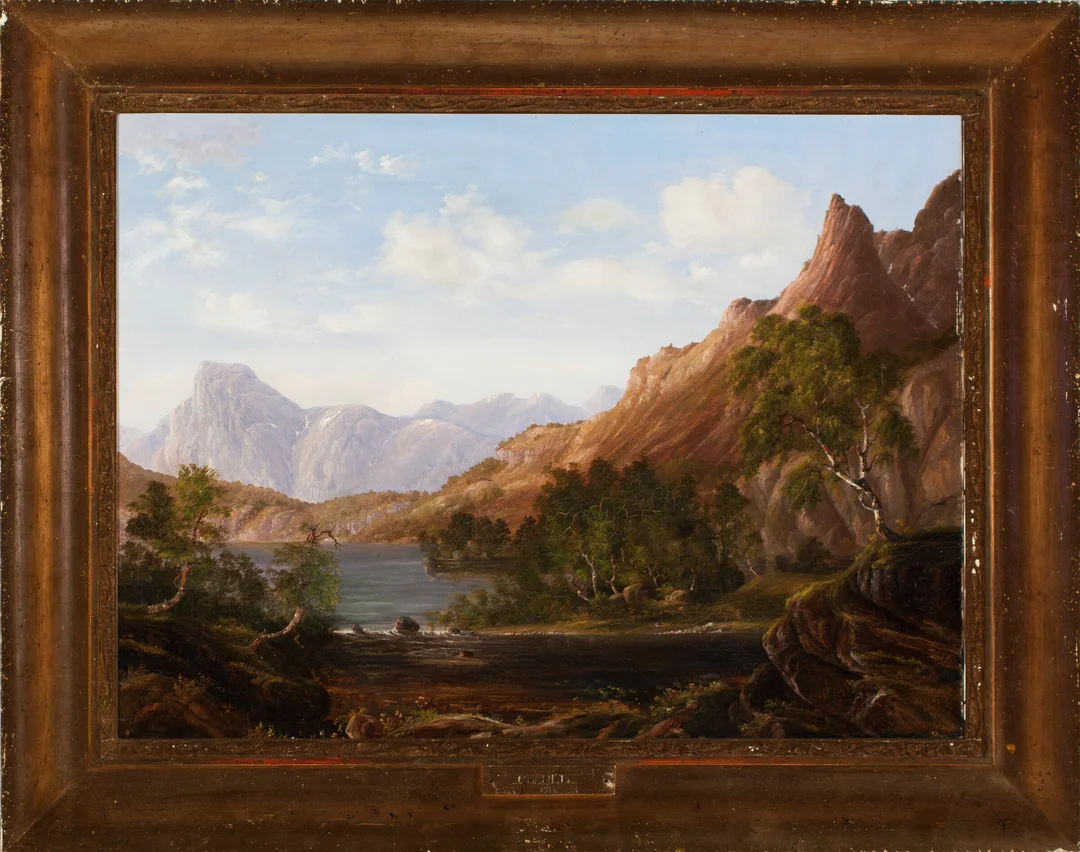 Due, Christian — Norsk landskap — Kunst/Maleri — Blomqvist